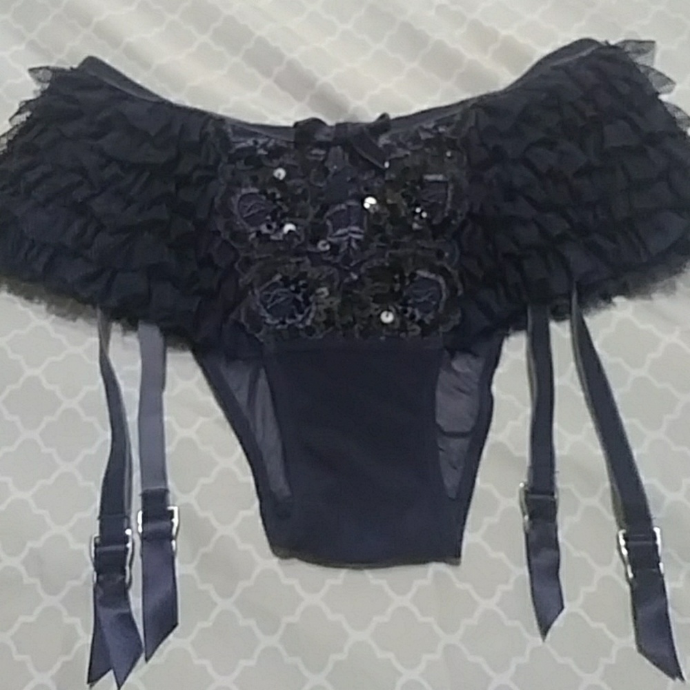 Garter belt panties